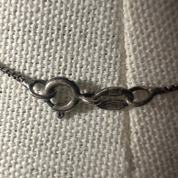 Sterling Silver Name Plate ARABELLA Chain Necklace Marked 925 - Picture 10 of 10